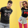 Beauty and Beast T Shirt