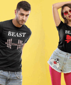 Beauty and Beast T Shirt