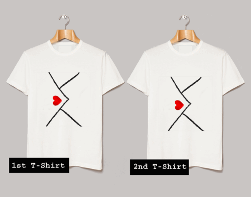 Heart Mail T Shirt