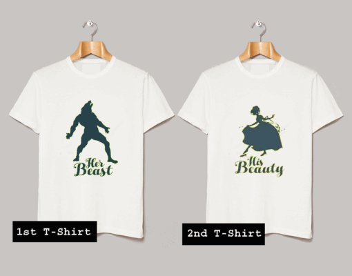 Her Beast His Beauty T Shirt