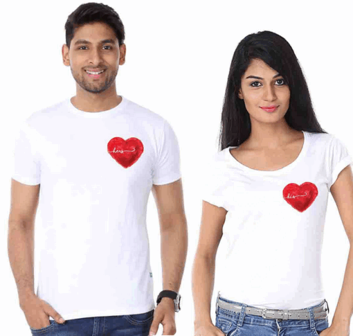 His Hers Combo T Shirt