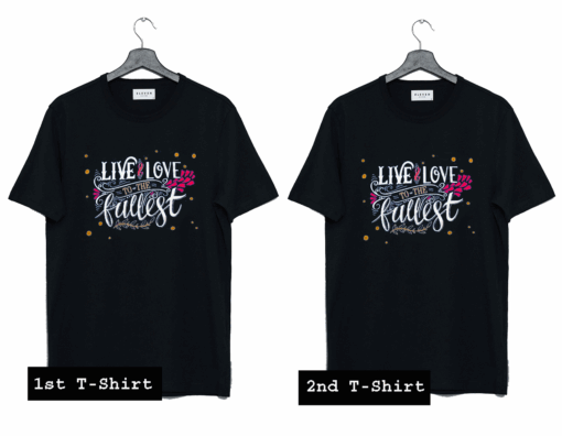 Live And Love T Shirt