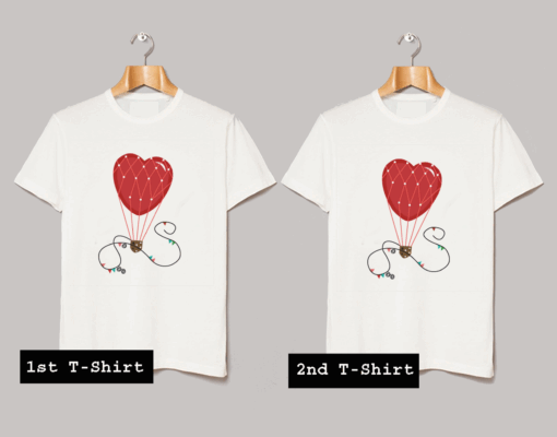 Love Hot Balloon T Shirt