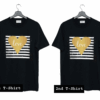 Love Stripe Art T Shirt