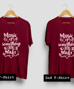 Magic Is Something You Make Couple T Shirt
