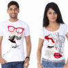 Masculine and Feminine Couple T Shirt