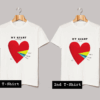 My Hearts Pie Chart T Shirt
