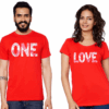 One Love Couple T Shirt