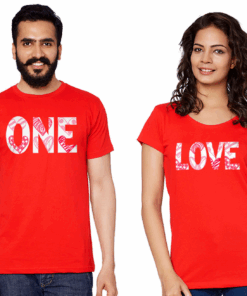 One Love Couple T Shirt