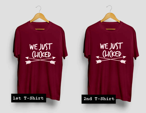 We Just Clicked T Shirt