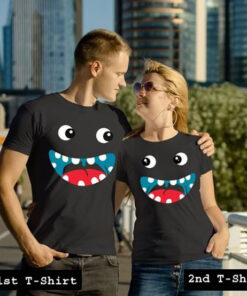 funny cute tshirt couple