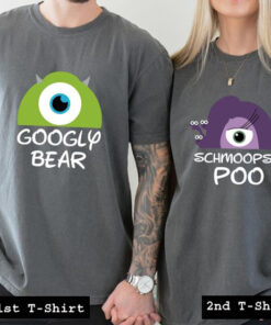 google bear couple tshirt