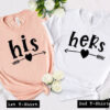 his her tshirt couple