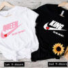 king and queen couple tshirt
