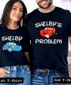shelby problem couple tshirt