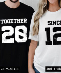 together since tshirt couple