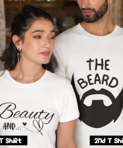 Beauty And The Beard Couple T Shirt
