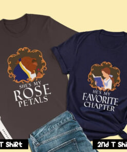 Beauty and the Beast Couples T Shirt