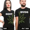 Best Buds Cannabis Marijuana Couple T Shirt