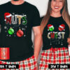 Chest And Nuts Couples Christmas Couple T Shirt