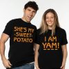Couple Matching Sweet Potato Yam T-shirts CE