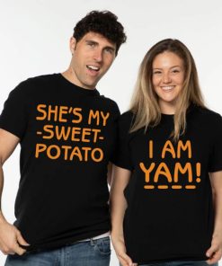 Couple Matching Sweet Potato Yam T-shirts CE