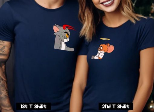 Couple Tom & Jerry T Shirt