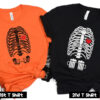 Couples Twin Baby Pregnancy Reveal T Shirt