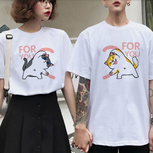 For You Animal Korean Couple Shirt Ce