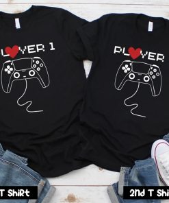 Games Player Couple T Shirt