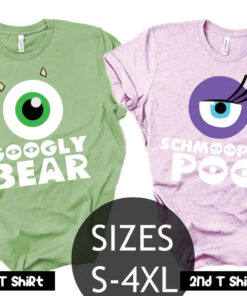 Googly Bear and Schmoopsie Poo Couple T Shirt