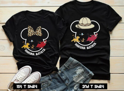 Hakuna Matata Couple T Shirt SV