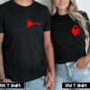 Heart Lock and Key Couple T Shirt