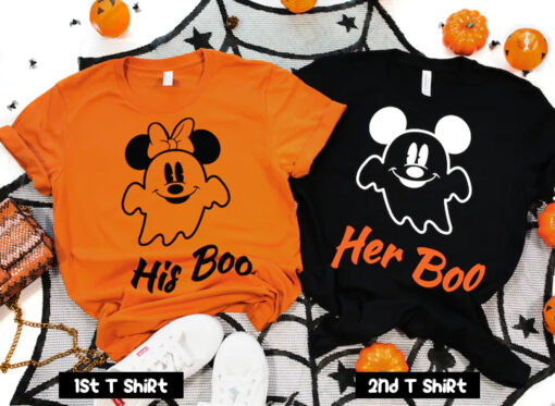 His Boo Her Boo Couple T Shirt SV