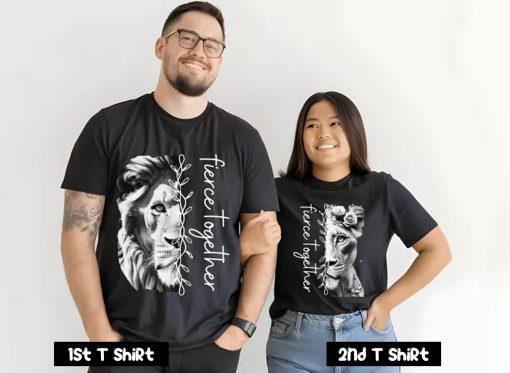 Lioness matching couple T Shirt