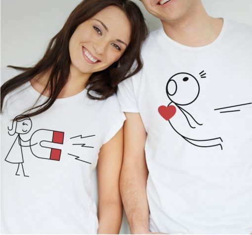 Magnet Couple T-shirt thd