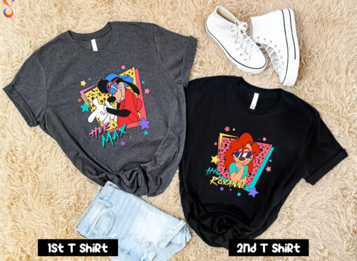 Max And Roxanne Couple T Shirt SV