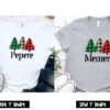 Memere and Pepere Couple T Shirt SV