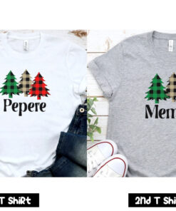 Memere and Pepere Couple T Shirt SV