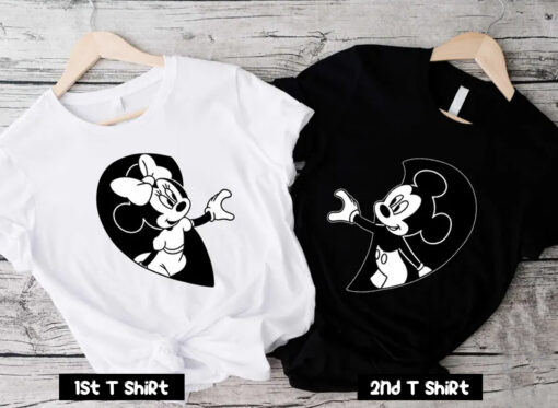 Minnie Mickey Matching Couple T Shirt SV