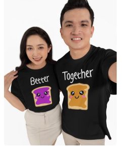 Peanut Butter and Jelly Couple Shirts thd