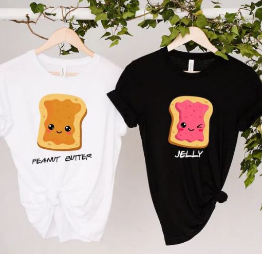 Peanut Butter and Jelly Twin Shirts thd