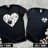 Puzzle Love Couple T Shirt SV