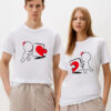 Puzzle Match Couple T Shirt CE
