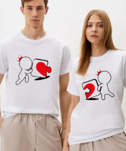 Puzzle Match Couple T Shirt CE