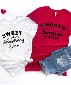 Smooth As Tennessee Whiskey Shirt thd