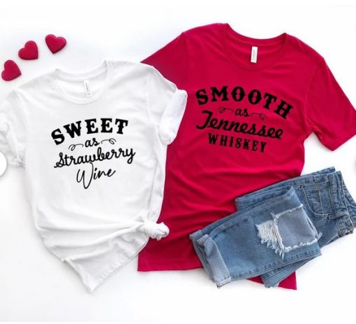 Smooth As Tennessee Whiskey Shirt thd