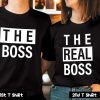 The Boss & The Real Boss Couple T Shirt SV