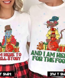 The Muppets Christmas Carol Gonzo and Rizzo Couple T Shirt SV