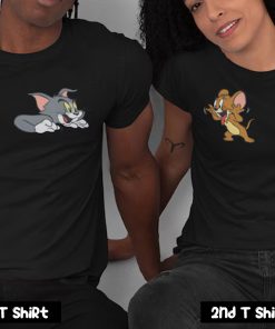 Tom And Jerry Couple T Shirt